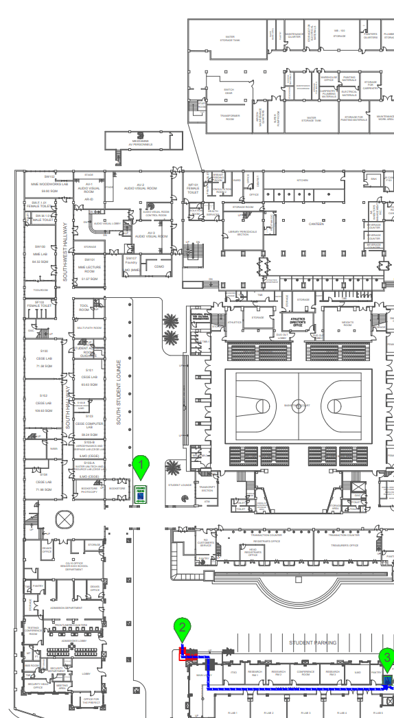 PWD Mapping Second Floor Layout, Intramuros